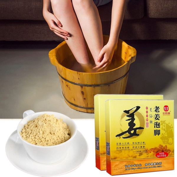 Clearing damp foot powder for sleeping and warming